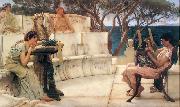 Sappho and Alcaeus Sir Lawrence Alma-Tadema
